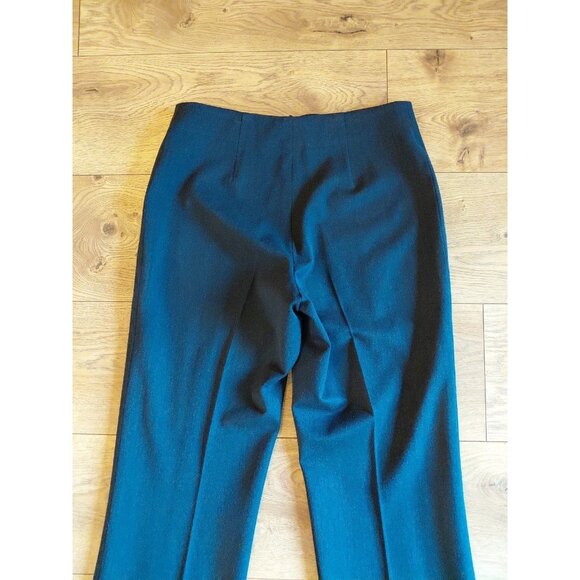 Fabrizio Gianni Stretch Denim Pants High Waist Straight Leg Blue Size 4 - Picture 6 of 8